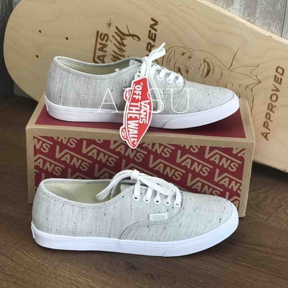 💖MEGA SALE💖VANS Authentic LO PRO Speckle Jersey Gray Lacing Kid's VN0A32R4MT4 - Picture 7 of 8